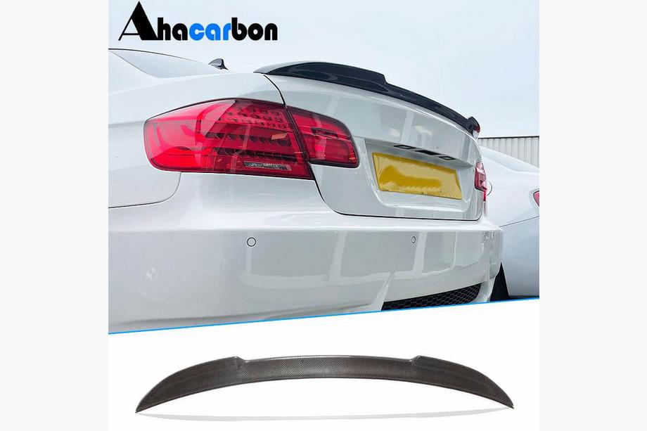 BMW 3 Series E92/E93 2006–2013 M4-Style V1 Spoiler (for E92, Carbon) Image