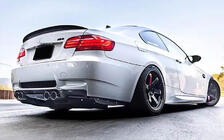 BMW 3 Series E90/E91 2005-2011 Rear Trunk Spoiler Carbon Fiber V5 (Coupe) photo 3