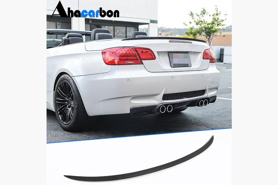BMW 3 Series E92/E93 2006–2013 M3-Style Spoiler (for E93, Carbon) Image