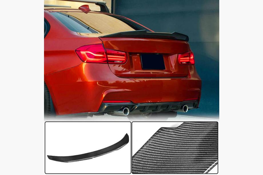BMW 3 Series F30/F31 2012-2019 PSM-Style V3 Spoiler (for F30/F80, Carbon) Photo 2