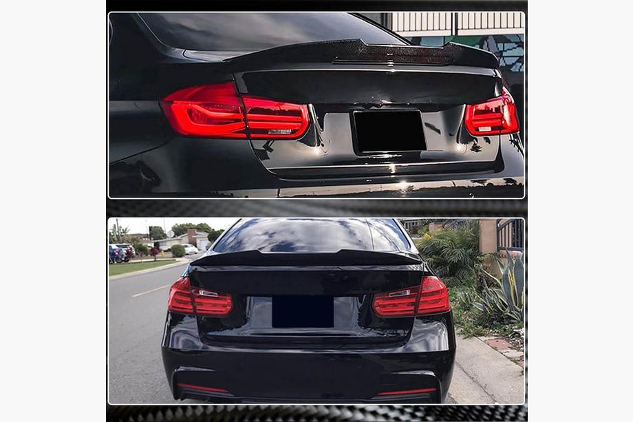 BMW 3 Series F30/F31 2012-2019 PSM-Style V3 Spoiler (for F30/F80, Carbon) Photo 4