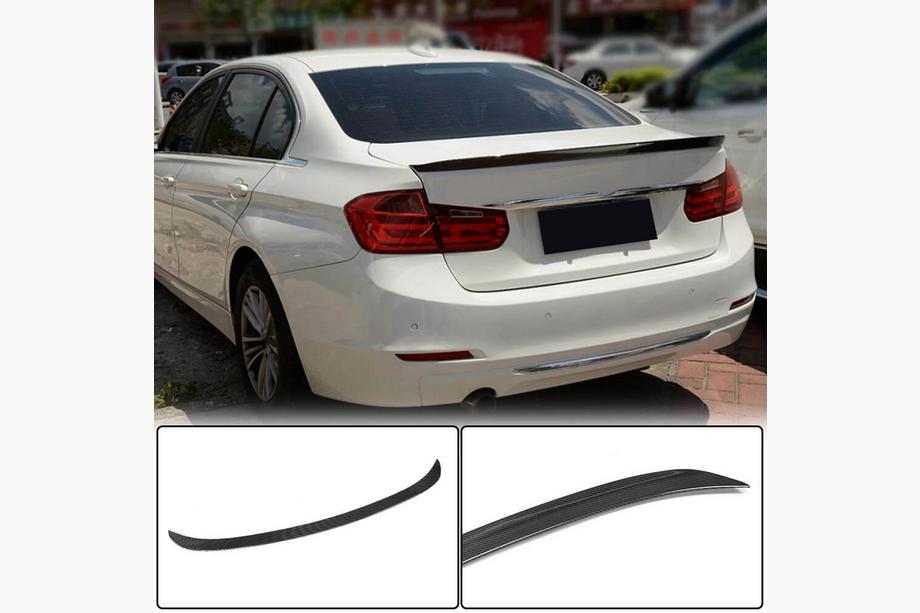 BMW 3 Series F30/F31 2012-2019 P-Style Spoiler (for F30/F80, Carbon) Image