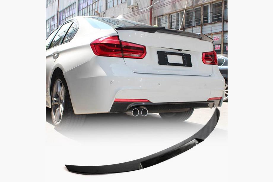 BMW 3 Series F30/F31 2012-2019 M4-Style V2 Spoiler (for F30/F80, Carbon) Image