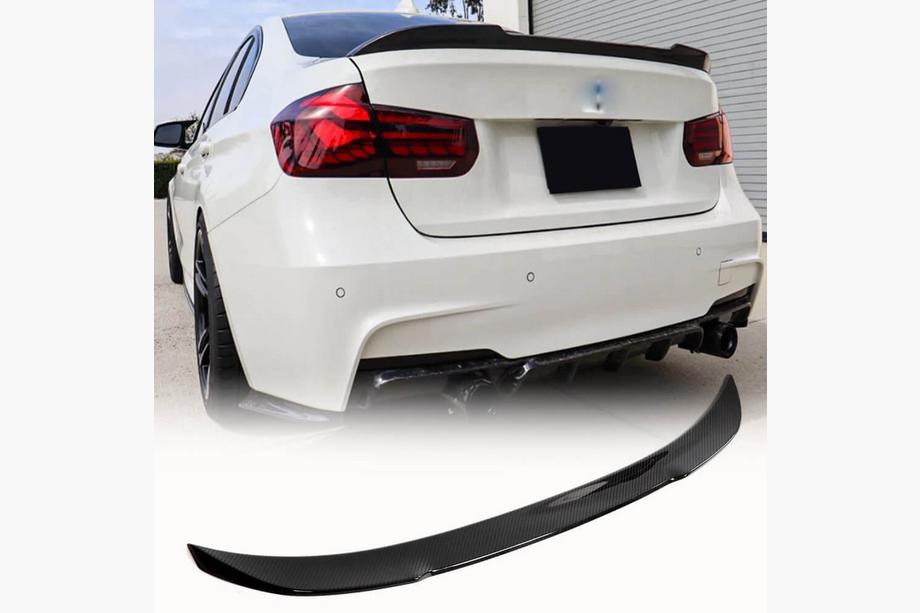 BMW 3 Series F30/F31 2012-2019 PSM-Style V4 Spoiler (for F30/F80, Carbon) Image