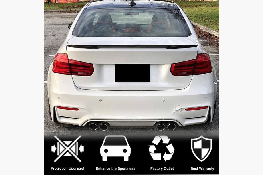 BMW 3 Series F30/F31 2012-2019 MP-Style V1 Spoiler (for F30/F80) Photo 2