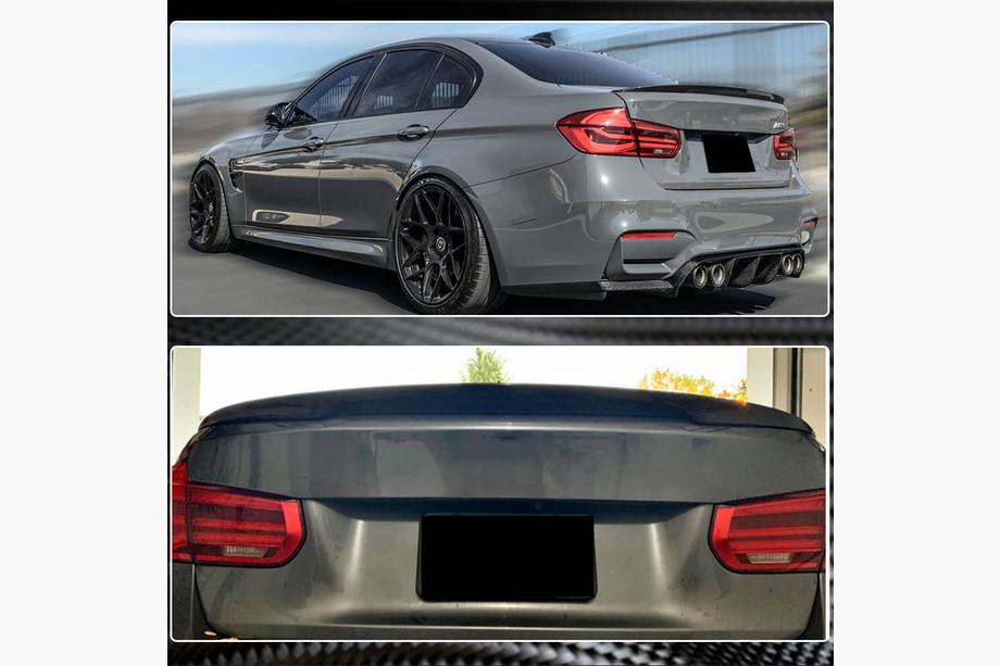 BMW 3 Series F30/F31 2012-2019 MP-Style V1 Spoiler (for F30/F80) Photo 4