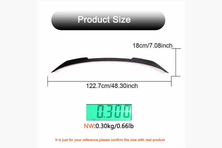 BMW 3 Series G20/G21 2018- M3-Style Spoiler (for G20/G80, Carbon) Photo 7