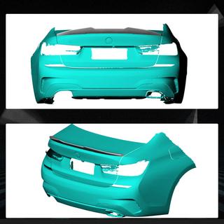PSM-Style V4 Spoiler (for G20/G80, Carbon) BMW 3 Series G20/G21 2018- photo 3