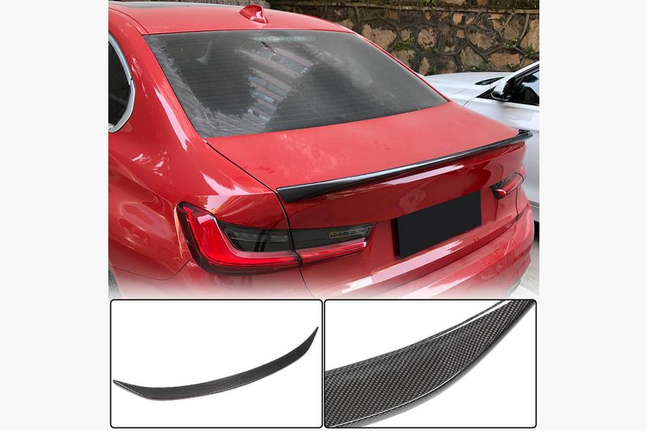 BMW 3 Series G20/G21 2018- Spoiler V3 (for G20/G80, Carbon) Image