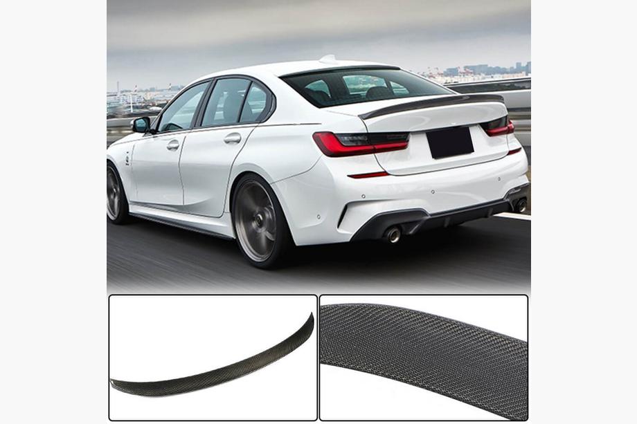 BMW 3 Series G20/G21 2018- Spoiler V4 (for G20/G80, Carbon) Image