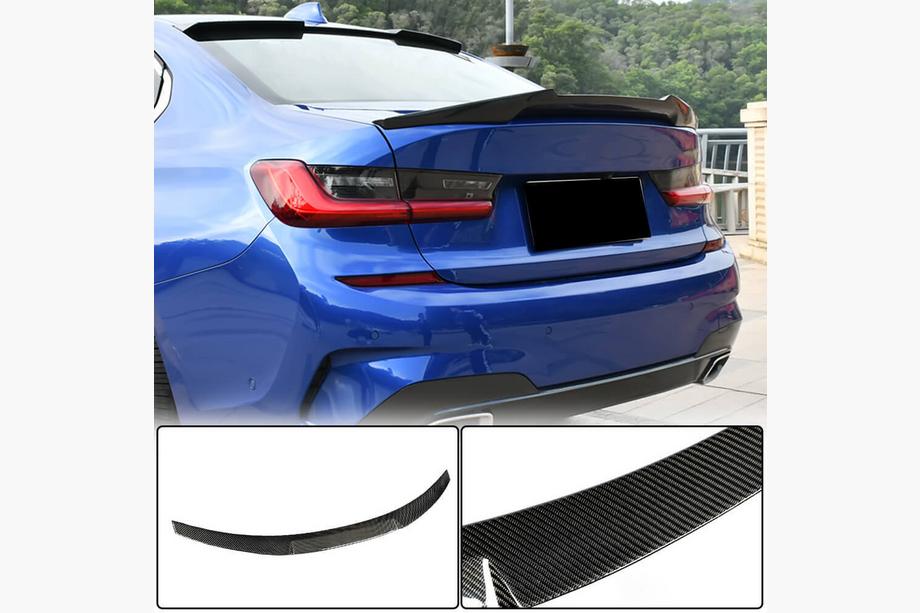 BMW 3 Series G20/G21 2018- M4-Style V1 Spoiler (for G20/G80, Carbon) Image