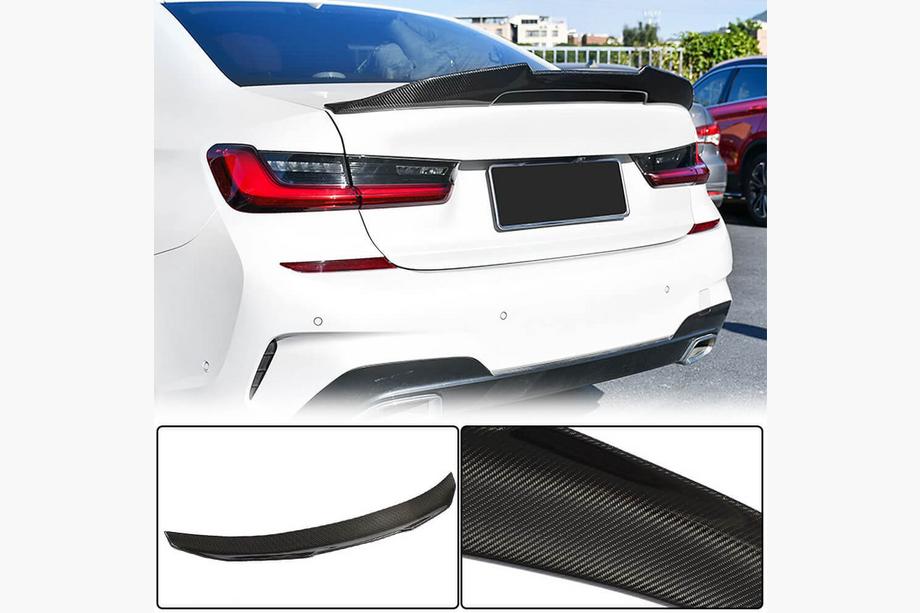 BMW 3 Series G20/G21 2018- Trunk Lid Spoiler Carbon V16 (SD) Image