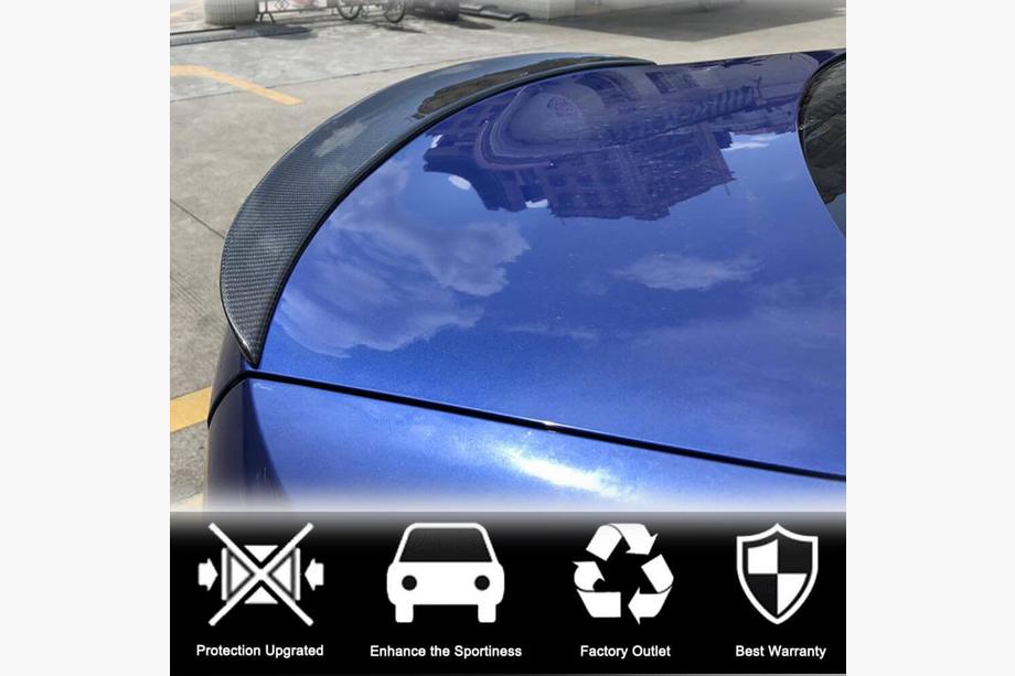 BMW 3 Series G20/G21 2018- Trunk Lid Spoiler Carbon V17 (SD) Photo 2