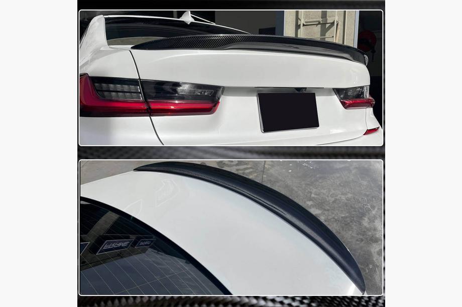 BMW 3 Series G20/G21 2018- Trunk Lid Spoiler Carbon V17 (SD) Photo 4