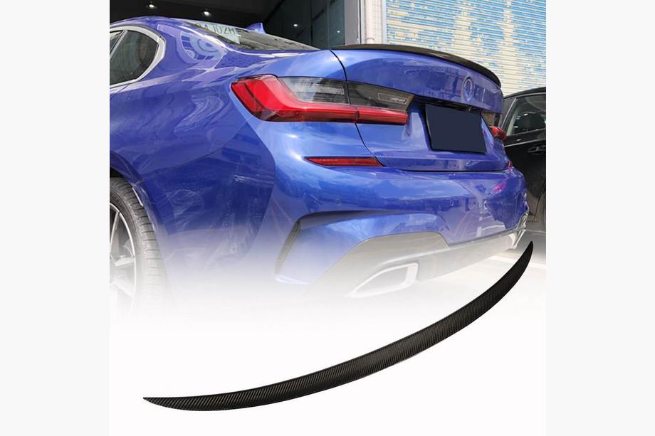 BMW 3 Series G20/G21 2018- Trunk Lid Spoiler Carbon V20 (SD) Image