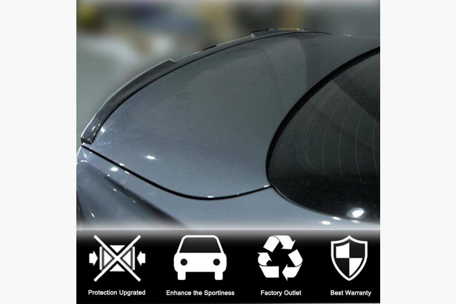 BMW 4 Series F32/F33/F36 2012-2020 Spoiler V6 (for F32, Carbon) Photo 2