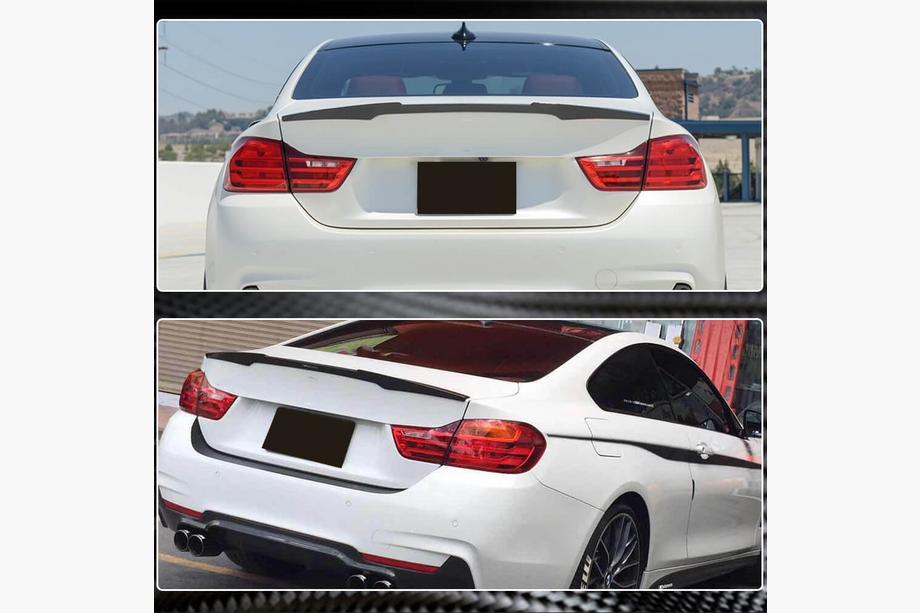BMW 4 Series F32/F33/F36 2012-2020 Spoiler V6 (for F32, Carbon) Photo 4
