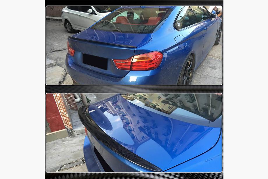 BMW 4 Series F32/F33/F36 2012-2020 V8 Spoiler (for F32, Carbon) Photo 5