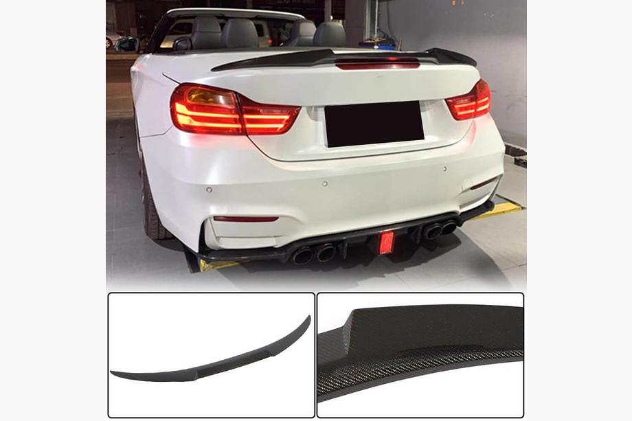 BMW 4 Series F32/F33/F36 2012-2020 M4-Style Spoiler (for F33/F83, Carbon) Photo 1