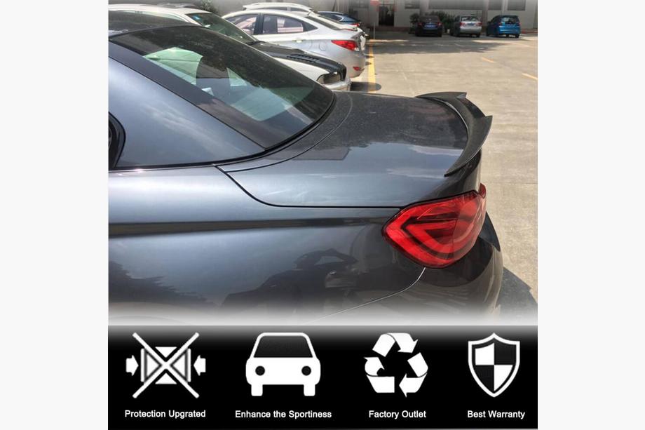 BMW 4 Series F32/F33/F36 2012-2020 M4-Style Spoiler (for F33/F83, Carbon) Photo 2