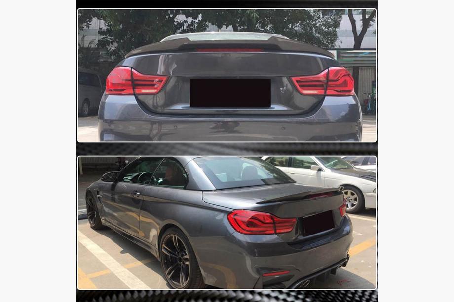 BMW 4 Series F32/F33/F36 2012-2020 M4-Style Spoiler (for F33/F83, Carbon) Photo 3