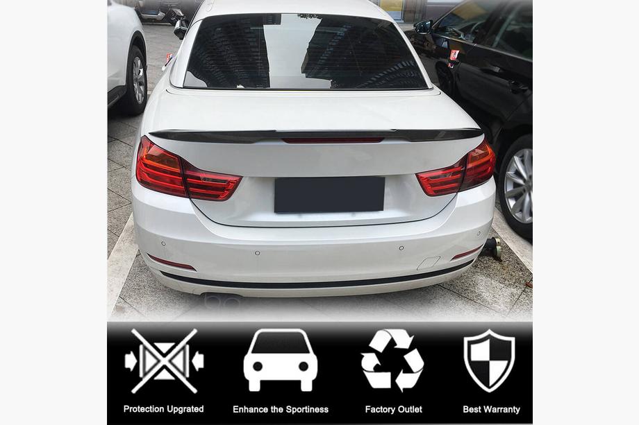BMW 4 Series F32/F33/F36 2012-2020 P-Style Spoiler (for F33/F83, Carbon) Photo 3