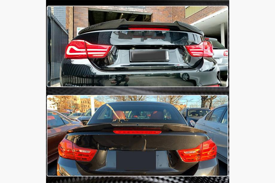BMW 4 Series F32/F33/F36 2012-2020 P-Style Spoiler (for F33/F83, Carbon) Photo 5