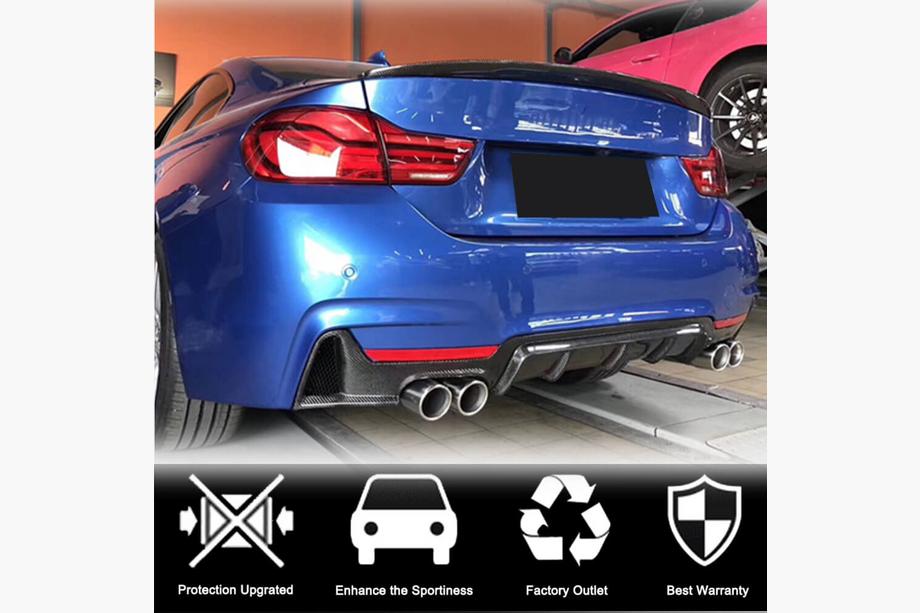 BMW 4 Series F32/F33/F36 2012-2020 P-Style Spoiler (for F36, Carbon) Photo 2