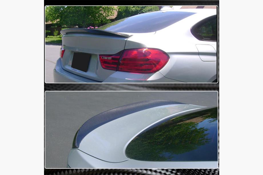 BMW 4 Series F32/F33/F36 2012-2020 P-Style Spoiler (for F36, Carbon) Photo 4
