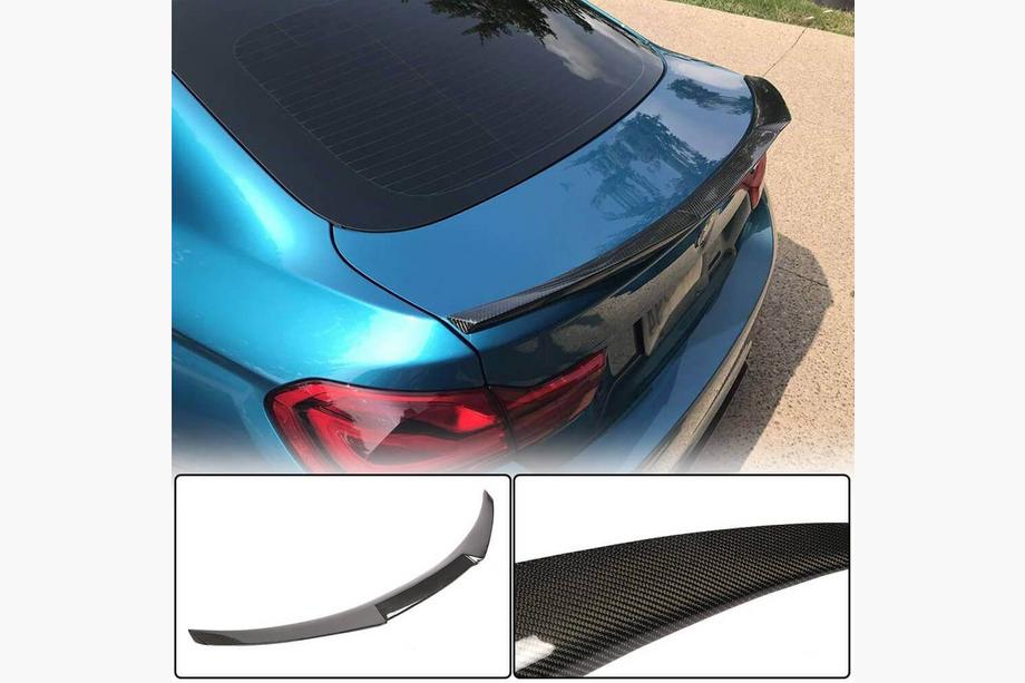 BMW 4 Series F32/F33/F36 2012-2020 Trunk Lid Spoiler Carbon V6 (for F36) Image