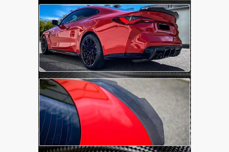 BMW 4 Series G22/23/26 2020- PSM-Style V1 Spoiler (for G22/G82, Carbon) Photo 3