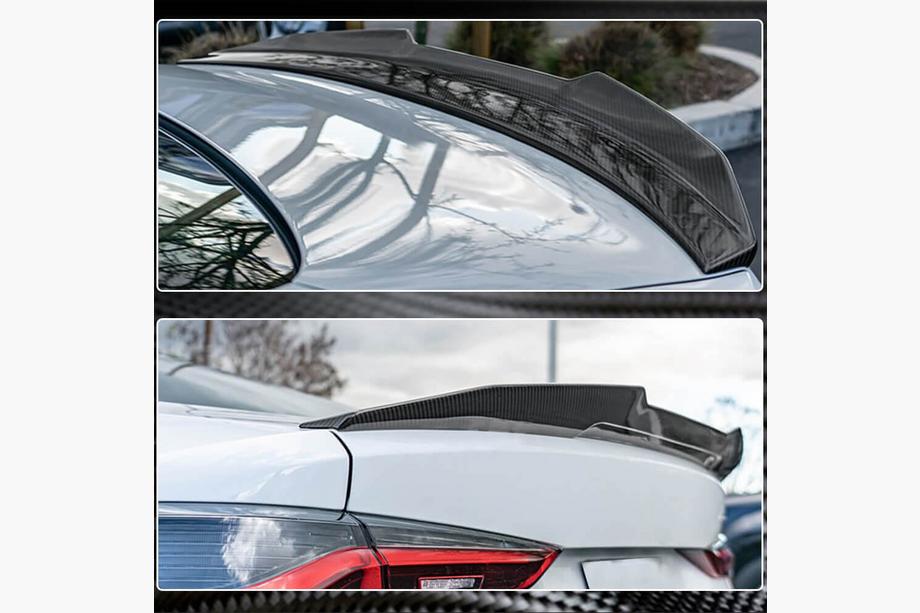 BMW 4 Series G22/23/26 2020- PSM-Style V1 Spoiler (for G22/G82, Carbon) Photo 4