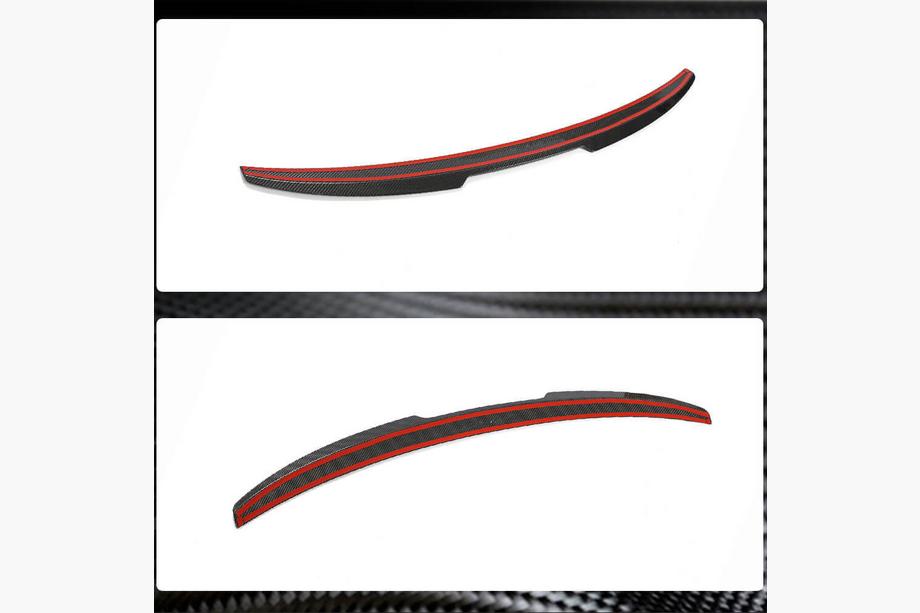BMW 4 Series G22/23/26 2020- Spoiler V1 (for G22/G82, Carbon) Photo 4