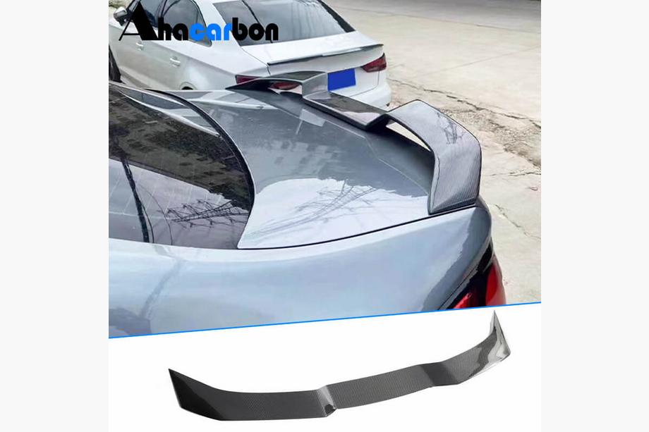 BMW 4 Series G22/23/26 2020- Spoiler V2 (for G26, Carbon) Image