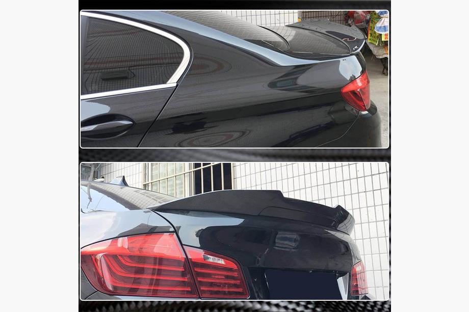 BMW 5 Series F10/F11 2010–2016 Trunk Lid Spoiler Carbon V5 (SD) Photo 4