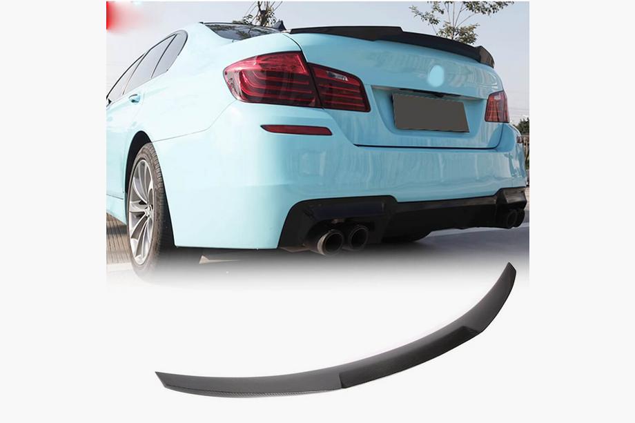 BMW 5 Series F10/F11 2010–2016 M4-Style Spoiler (for F10, Carbon) Image