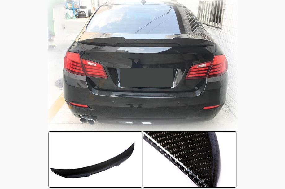 BMW 5 Series F10/F11 2010–2016 Trunk Lid Spoiler Carbon V8 (SD) Image