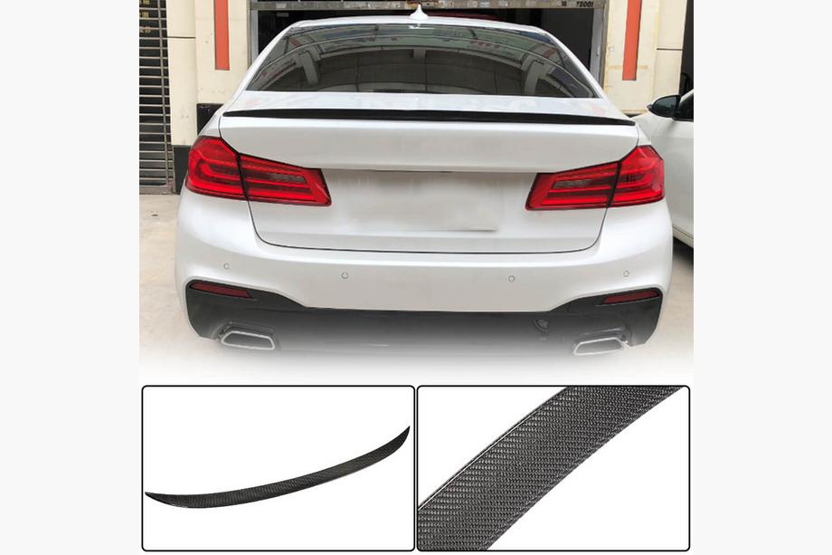 BMW 5 Series G30/G31 2017–2023 Spoiler V3 (for G30/F90, Carbon) Image