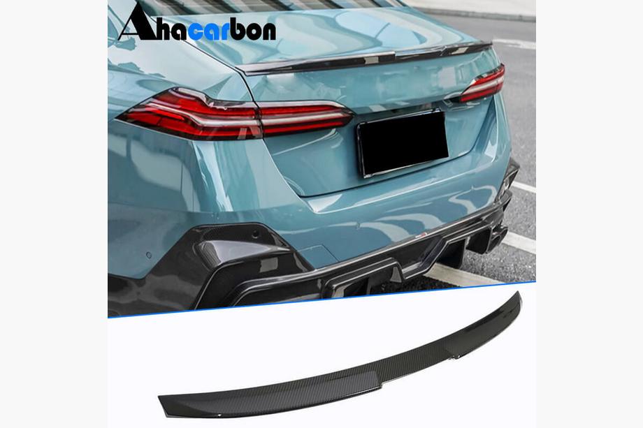 BMW 5/i5 Series G60/G60E/G61 2023- M4-Style Spoiler (Carbon) Image