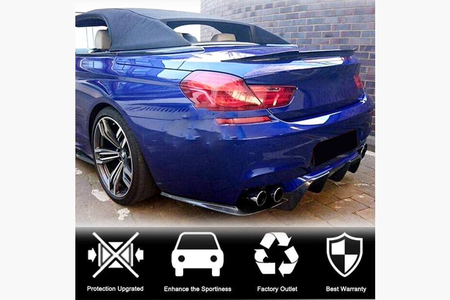 BMW 6 Series F12/F13/F06 2011-2018 Trunk Lid Spoiler FRP V8 (for F12) Photo 4