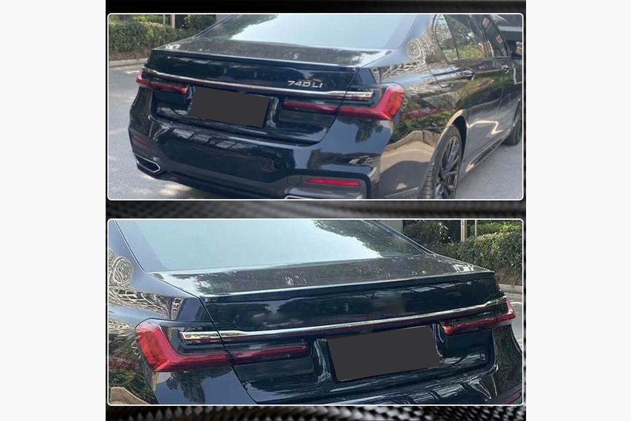 BMW 7 Series G11/G12 2015-2022 Trunk Lid Spoiler FRP V2 Image