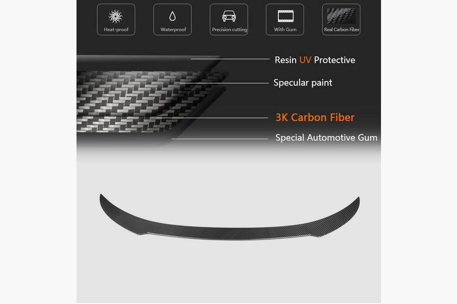 BMW 8 Series G14/G15/G16 2018- PSM-Style Spoiler (for G15/F92, Carbon) Photo 6