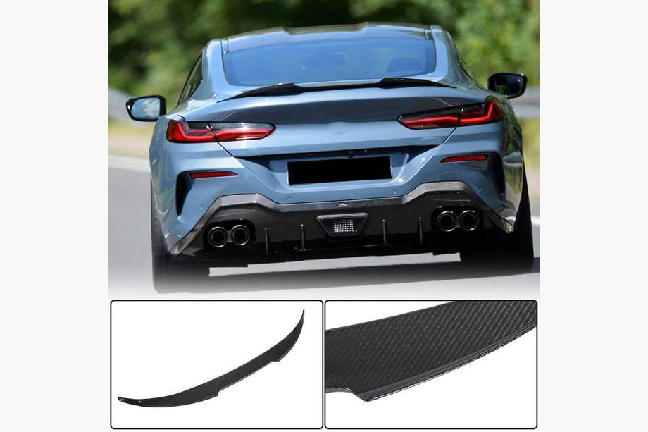 BMW 8 Series G14/G15/G16 2018- M4-Style Spoiler (for G16/F93, Carbon) Image