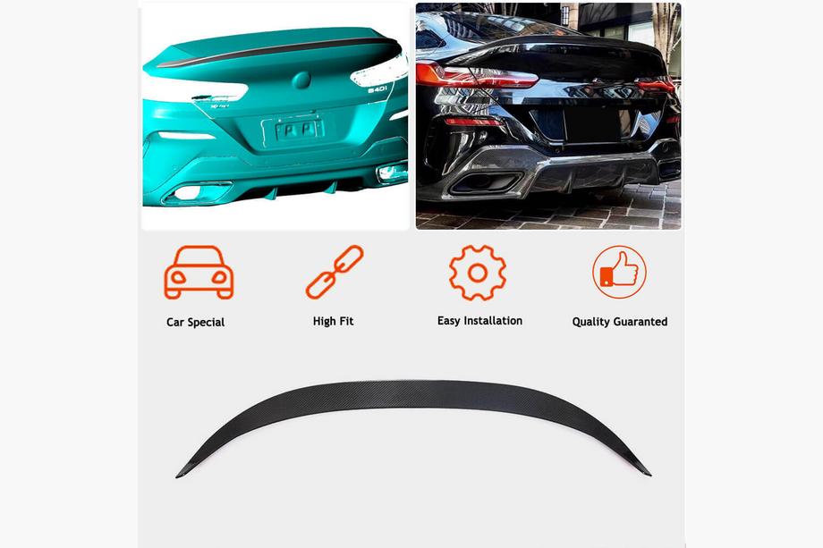 BMW 8 Series G14/G15/G16 2018- P-Style Spoiler (for G16/F93, Carbon) Photo 2