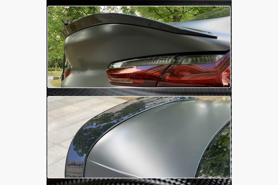 BMW 8 Series G14/G15/G16 2018- P-Style Spoiler (for G16/F93, Carbon) Photo 5