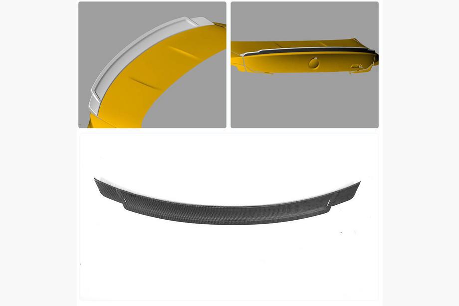 BMW 4 Series F32/F33/F36 2012-2020 Spoiler V2 (for F82, Carbon) Photo 2