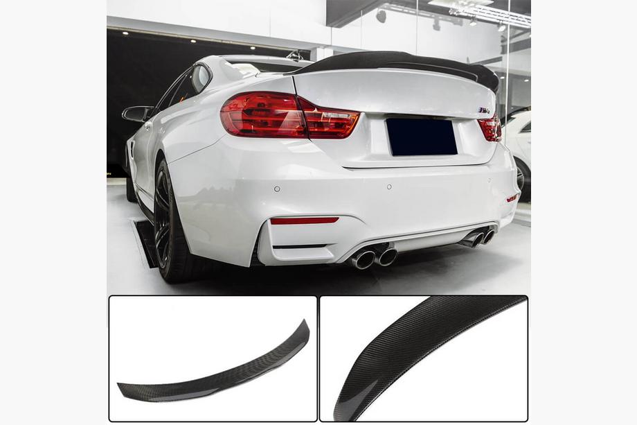 BMW 4 Series F32/F33/F36 2012-2020 Trunk Lid Spoiler Carbon V7 (for F82) Image