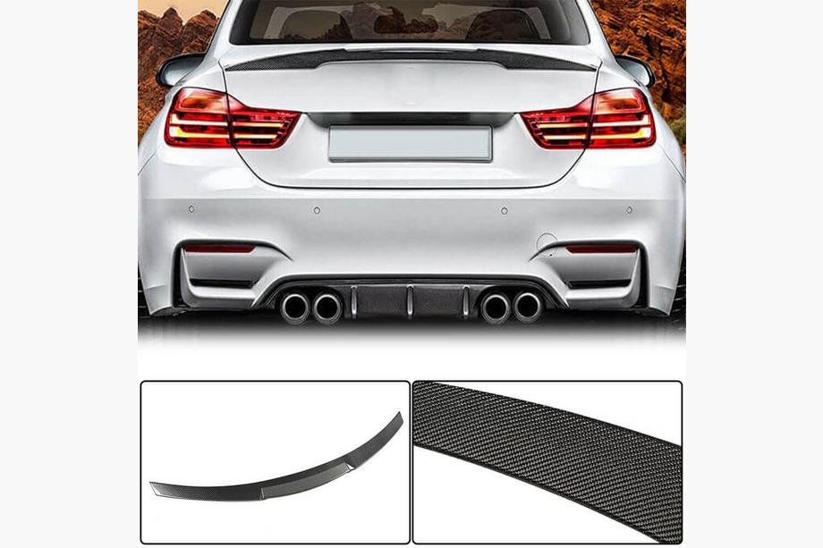 BMW 4 Series F32/F33/F36 2012-2020 Trunk Lid Spoiler Carbon V8 (for F82) Image