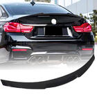 BMW 4 Series F32/F33/F36 2012-2020 M4-Style V3 Spoiler (for F82, Carbon) photo 1