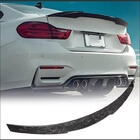 BMW 4 Series F32/F33/F36 2012-2020 M4-Style V3 Spoiler (for F82, Carbon) photo 8